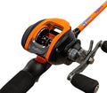 Reaction Tackle Fishing Rod and Reel Combo – 2-Piece IM6 Carbon Rods with Smooth Casting Reels – Spinning & Baitcasting Options