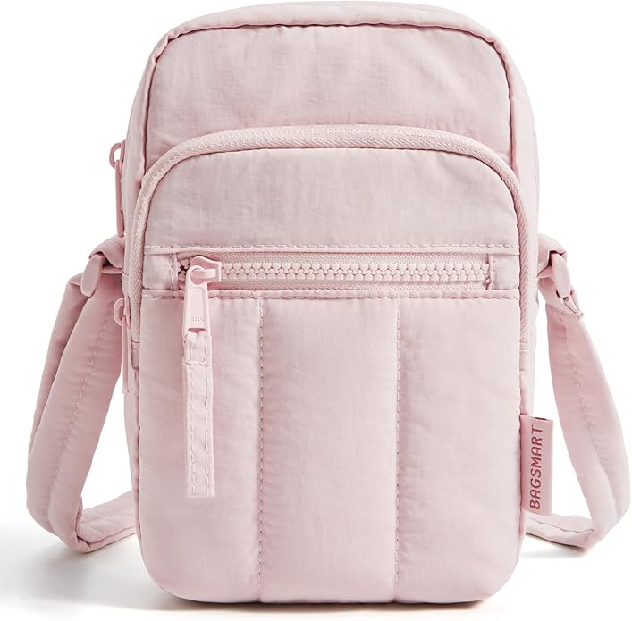 BAGSMART Small Crossbody Bags for Women, Cell Phone Crossbody Purse for Women Travel Wallet with RFID Blocking Card Slots