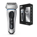 Braun Series 8 8330s Next Generation, Electric Shaver for Men, Rechargeable and Cordless Razor, Silver, Fabric Travel Case, Wet and Dry, Foil Shaver
