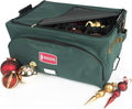 TreeKeeper Stack & Lock™ Adjustable Christmas Ornament Storage Box Holds 48 Ornaments up to 6 Inches Tall by Any Width/Length, 2 Removable Trays with Moving Dividers