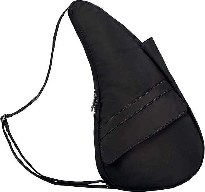 AmeriBag 17" Microfiber Crossbody Sling Healthy Back Bag