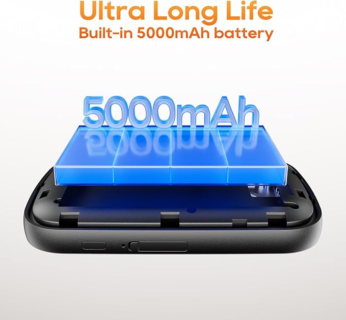 Portable Mobile Hotspot–eSIM Global WiFi Hotspot,No SIM Card/Contract Needed, 16Devices,180+ Countries, Compact Wireless Router for International Trips & Business【Free 5GB US Data for 15 Days】
