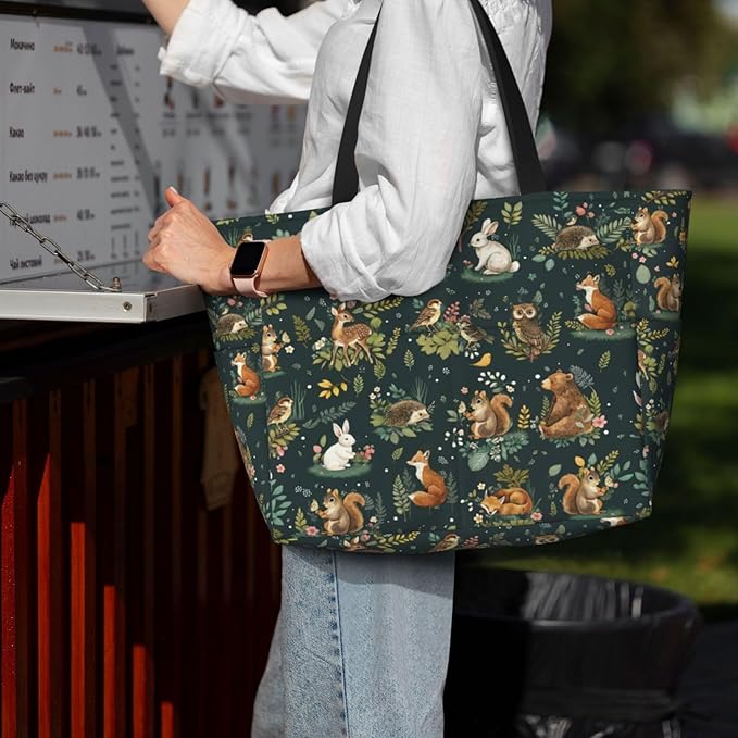Beach Bag for Women Beach Tote Bag Waterproof Sandproof Large Bags with Zipper Big Capacity for Vacation Travel