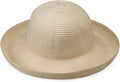 Wallaroo Hat Company Women’s Sydney Sun Hat - UPF 30+ Sun Protection, Packable, Adjustable, Medium - Beach, Travel, Wide Brim