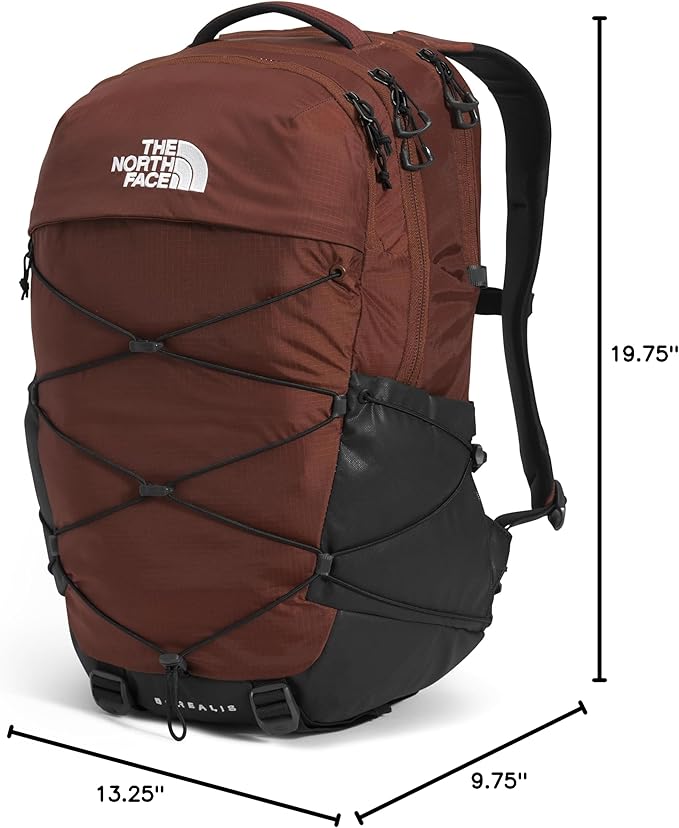 The North Face Borealis Commuter Laptop Backpack, Dark Oak/TNF Black, One Size
