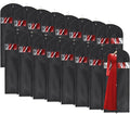 Univivi 16 Pack Suit Cover Bags 60 Inch Garment Bags for Hanging Clothes, Garment Bags for Women Dresses with Clear Window and ID Card Holder for Suit Jacket, Skirt, Shirt and Coat