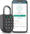 igloohome New Rugged Outdoor Smart Padlock 2E (SP2E) – Manage Access Remotely with Mobile App (iOS/Android) & Dashboard – No WiFi Needed, CEN-3, IK-09 Certified, IP68 Waterproof & 2-yr Warranty