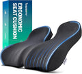 Non-Flattening Seat Cushion for Office Chairs,Gaming Chairs – Donut Pillow Ergonomic Design for Hemorrhoid, Tailbone Pain Relief, Memory Foam Long-Lasting Firm Support, Gifts for Women/Men, Dark Grey