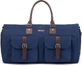 Modoker Garment Convertible Weekender Bag,Carry on Canvas Garment Duffle Bag Heavy Duty Overnight Bags for Men Women