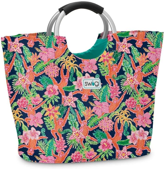 Swig Life Loopi Tote Bag, Large, Lightweight, Waterproof Beach and Utility Bag
