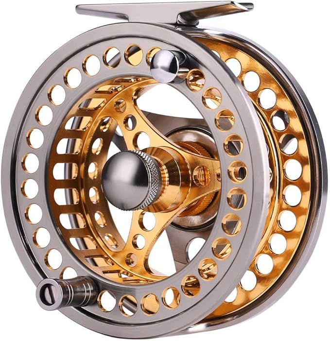 Sougayilang Fly Fishing Rod Reel Combos with Lightweight Portable Fly Rod and CNC-machined Aluminum Alloy Fly Reel,Fly Fishing Complete Starter Package