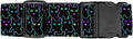 Luggage Straps for Suitcases Travel Belt Accessories, Cute Suitcase Strap, Adjustable Luggage Belt Strap, Heavy Duty with Quick-Release Buckle Luggage Strap Cute Black Cats