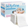 100 Count Disposable Changing Pads for Baby 17" x 24"Portable Changing Diaper Liners for Mess Free Travel, Leakproof Incontinence Bed Pads,Waterproof Table Protector Mat, Toddler Pee Pads