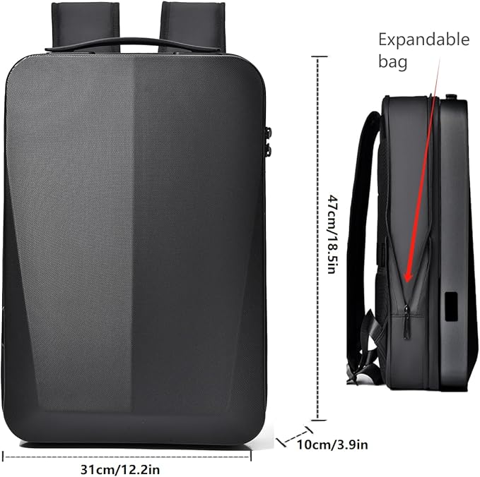 Starlink Mini Travel Bag, Anti-theft & Water-resistant Backpack for Starlink Dish and All Accessories, Fits for Camping, RV Trip 17 Inch