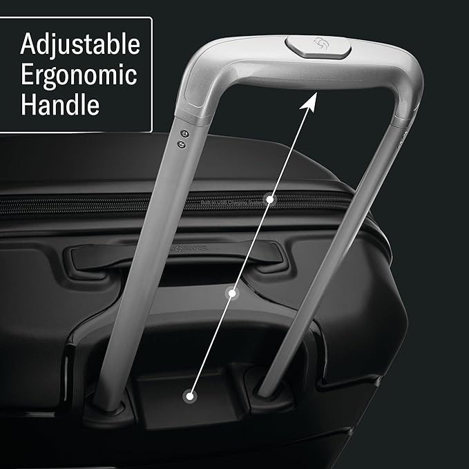 Samsonite Freeform Hardside Expandable with Double Spinner Wheels, Mint Green, Checked-Large 28-Inch