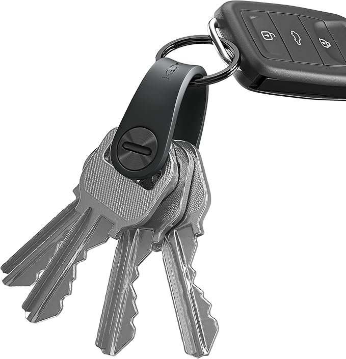 KeySmart Keychain Key Holder - Compact Key Organizer for Key Chain, EDC Key Chains, Key Ring Keychains