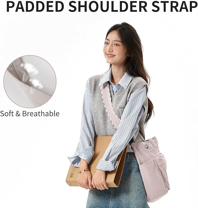 aji Tote Bag for women work, Water-Resistant Tote Bag with Multi Pockets,for Work/Travel/College/Daily