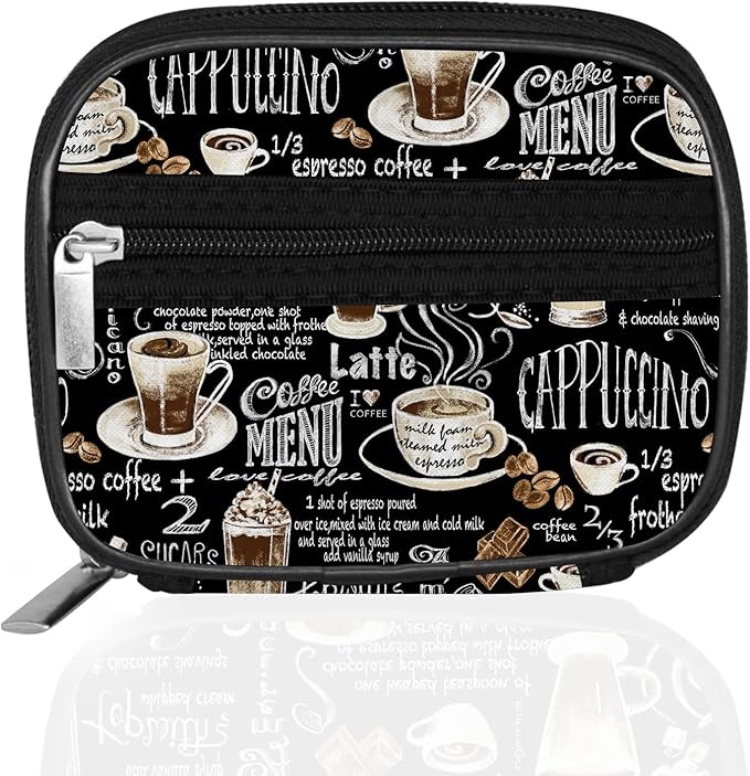 Serfeymi Weekly Travel Pill Organizer Pill Case for Purse with Removable 7 Day Pill Box, Fashionable Travel Medicine Organizer Pill Container for Medicine, Vitamin, Supplement - Black 02