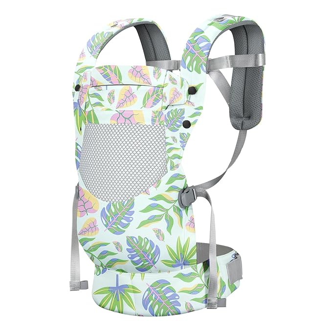 Newborn Baby Front Carrier Backpack, Toddler Baby Body Carrier, 7-66 Lbs Ergonomic Design, Lumbar Support, Lightweight