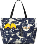 Beach Bag for Women Beach Tote Bag Waterproof Sandproof Large Bags with Zipper Big Capacity for Vacation Travel