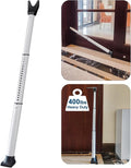 Rerishom Door Security Bar, Door Stoppers Security bar,Heavy Duty Door Lock Security Door Jammer Door Stopper for Apartment, Hotel Room,Screen Door Hardware, 1 Pack