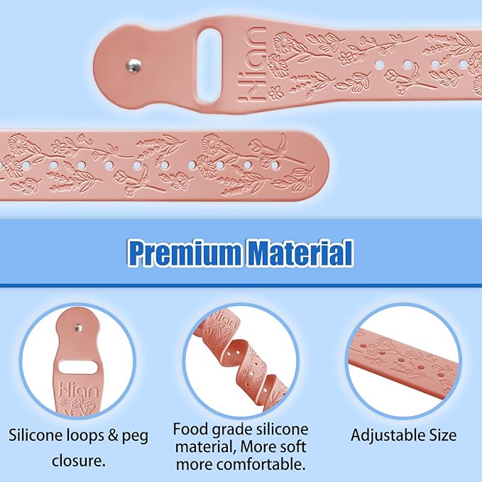 Hion Motion Sickness Bracelets Sea Sickness Wristbands for Motion Sickness/Morning Sickness/Pregnancy Nausea Anti Nausea Wristband Acupressure Nausea Bands Motion Sickness Bands（3Pairs-Pink）