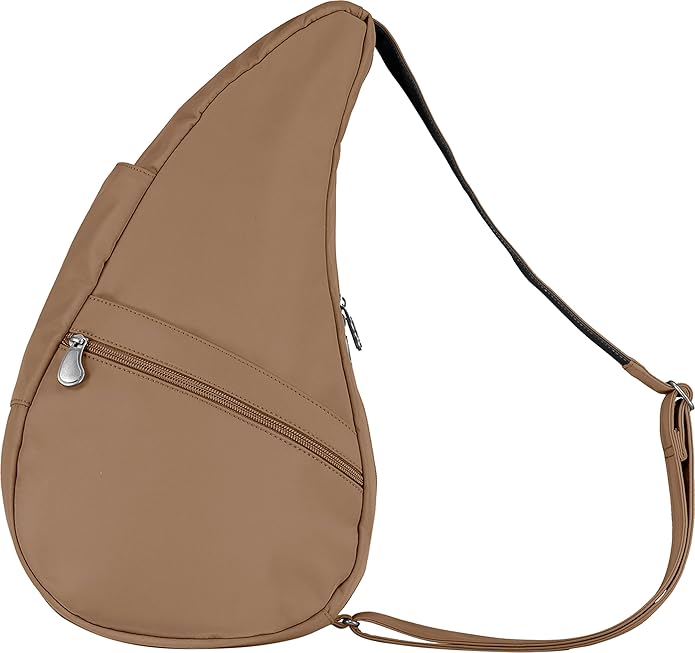 AmeriBag 17" Microfiber Crossbody Sling Healthy Back Bag
