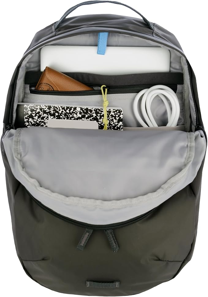 Eddie Bauer 26L Venture Backpack, Hydration and Laptop Compatible Daypack, Carbon Black