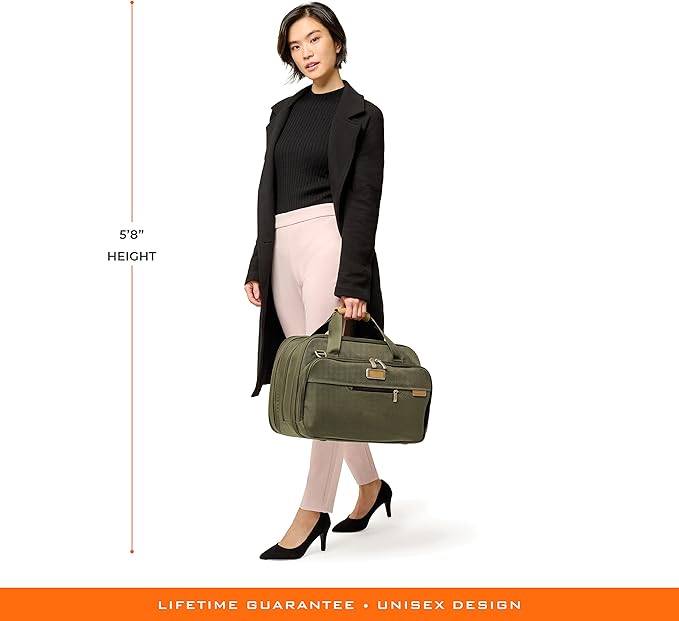 Briggs & Riley Travel Duffel Bag - Weekender & Overnight Luggage for Women & Men, Softside Bag