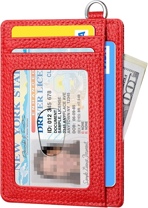 FurArt Slim Minimalist Wallet, Front Pocket Wallets, RFID Blocking, Credit Card Holder for Men & Women