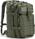 QT&QY 45L Military Tactical Backpacks For Men Camping Hiking Trekking Daypack Bug Out Bag Lage MOLLE 3 Day Assault Pack