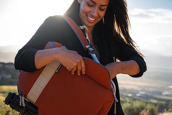 NOMATIC Luma Camera Pack 18L - Camera Backpack Designed by Peter McKinnon - Camera Bag for Photographers (Rust)