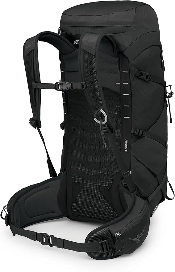 Osprey Talon 33L Men's Lightweight Hiking Backpack with Hipbelt, Black/Coal Grey