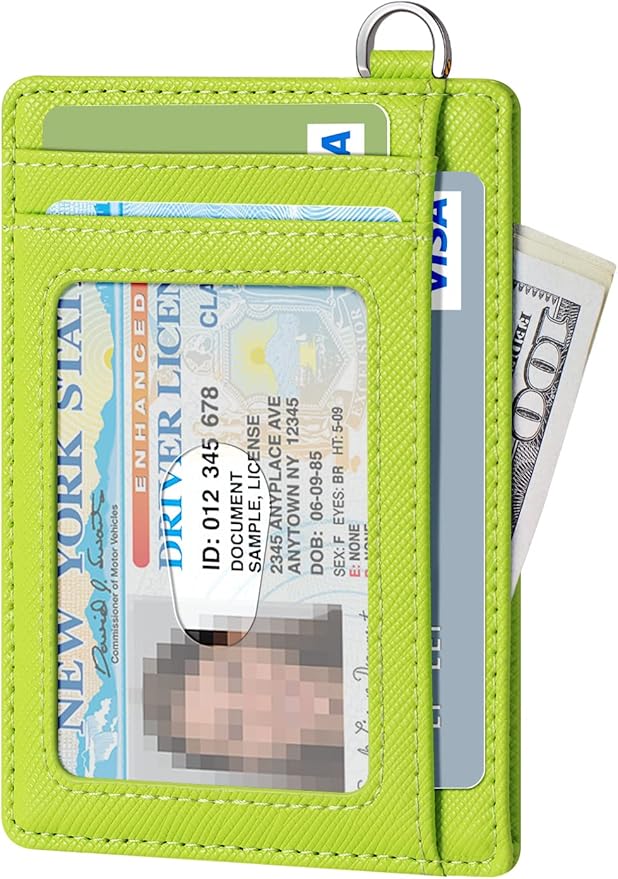 FurArt Slim Minimalist Wallet, Front Pocket Wallets, RFID Blocking, Credit Card Holder for Men & Women
