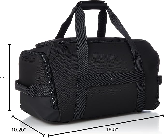 TUMI - Alpha Bravo Mason Duffel - Men's Weekender, Gym and Overnight Travel Bag - Fits Up To 15" Laptop - 11.0" X 19.5" X 10.3" - Black