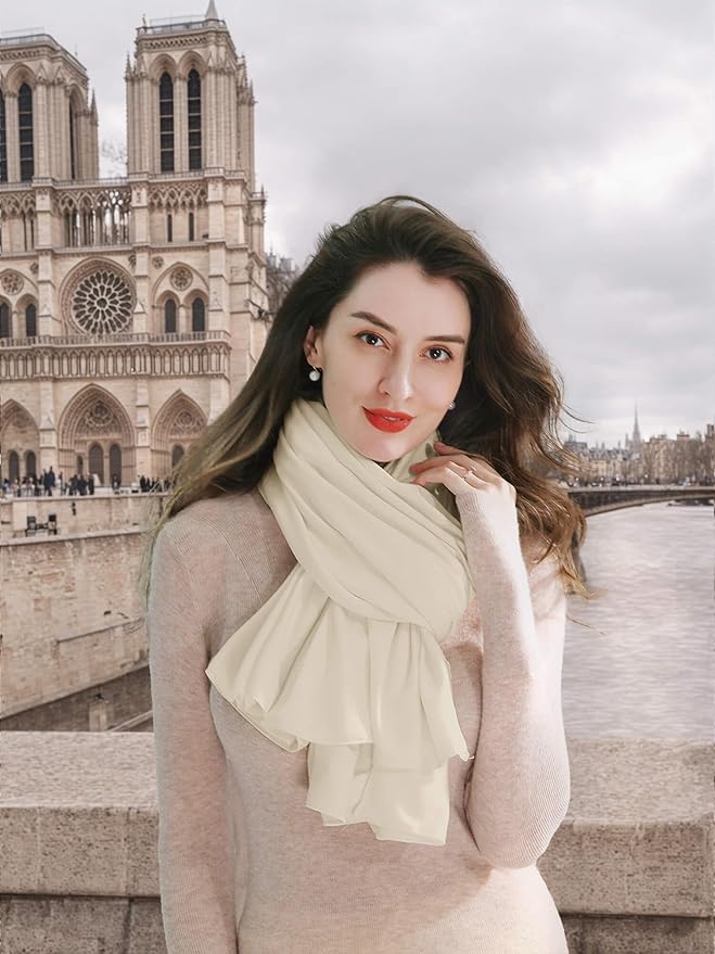 VENVSBEE Shawl Wraps for Women, Travel Scarf Soft Blanket Wrap Pashmina Travel Accessory for Airplane