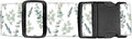 Luggage Straps for Suitcases Travel Belt Accessories, Cute Suitcase Strap, Adjustable Luggage Belt Strap, Heavy Duty with Quick-Release Buckle Luggage Strap Watercolor Boho Leaf