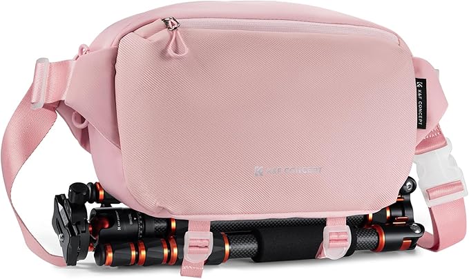K&F Concept 2 in 1 Sling Bag Everyday Shoulder Bag & Multifunction Photography Crossbody Camera DSLR Backpack Portable Bag
