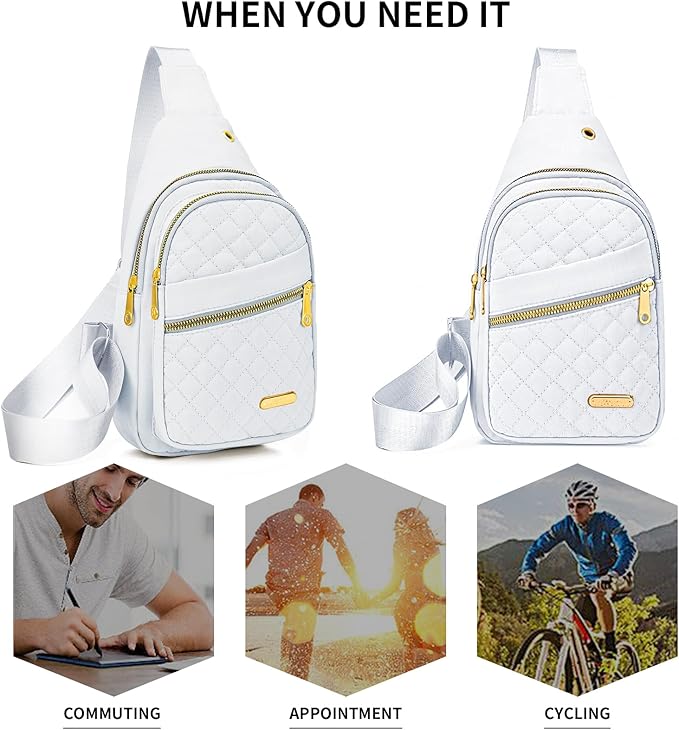 Small Sling Bag For Women Men Casual Crossbody Sling Backpack
