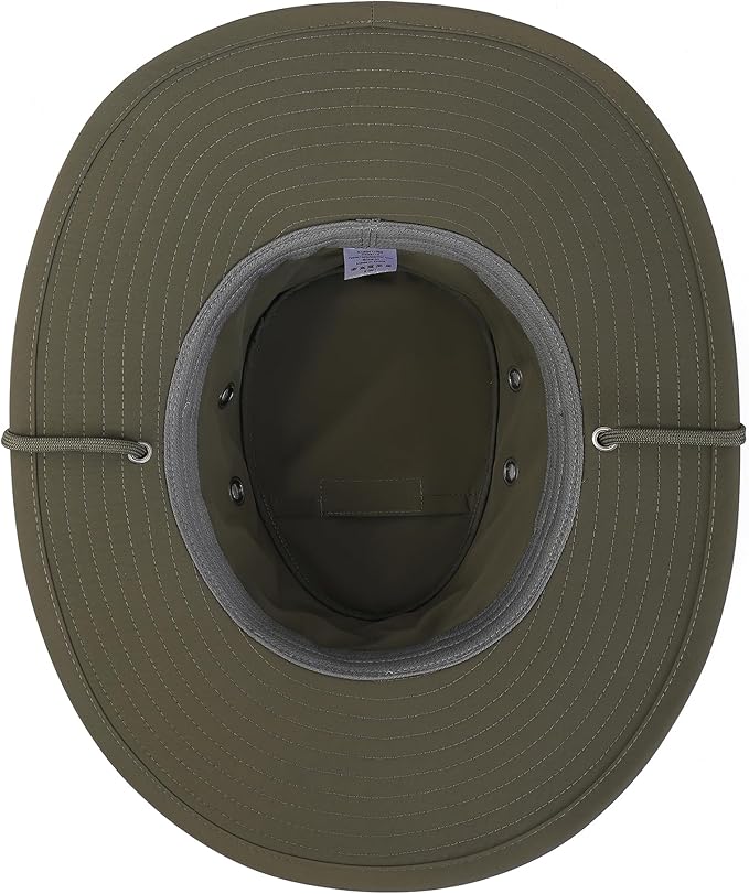 Sanford Safari Hat for Men and Women, Wide Brim Sun Hat, Water-Resistant, Floatable, Packable, UV Protection Fishing Hat