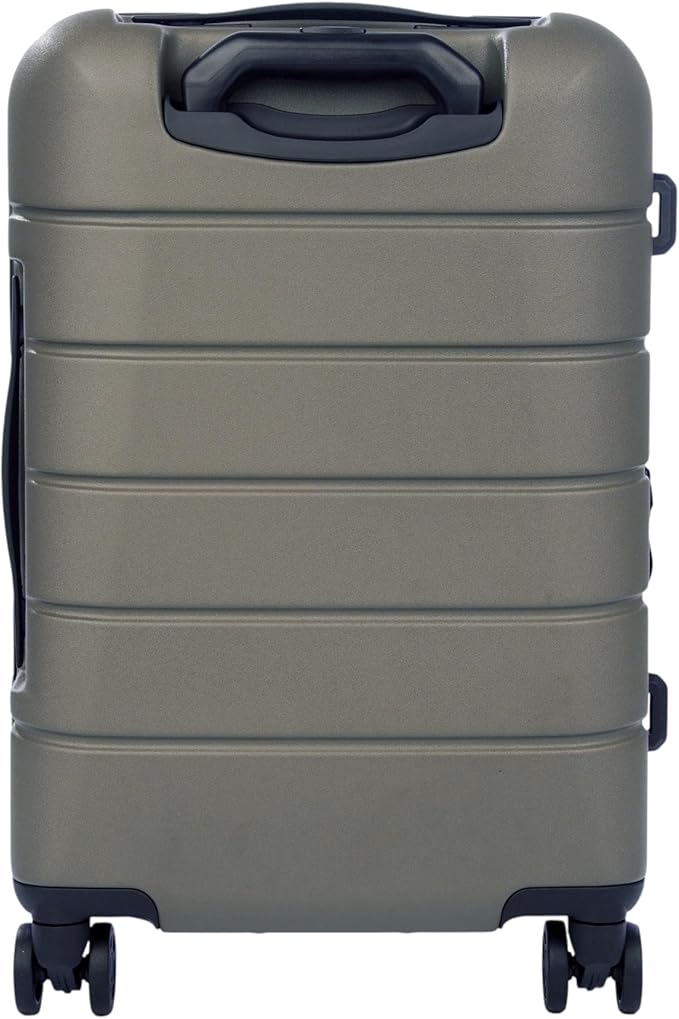 Eddie Bauer Glacier Carry-On 22" Luggage | Hardside | Spinner Wheels | Expandable | Lightweight | Travel Essentials - Sprig Green