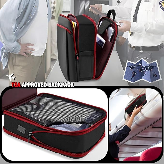 ZINMARK Slim Expandable 15 15.6 16 Inch Laptop Backpack Anti Theft Travel Business Durable Computer Bag, Multipurpose Large Capacity Daypack for Men And Women，BRD01