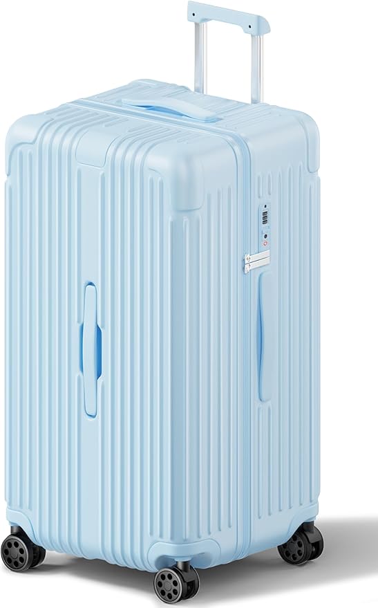 Krute Luggage 28 Inch Suitcase with Wheels PC+ABS Large Hardside Suitcases TSA Lock Checked Luggage