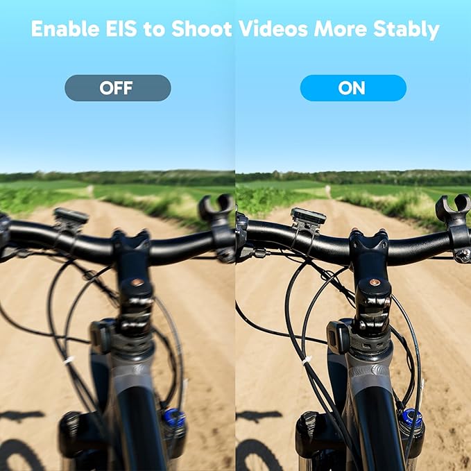 AKASO Brave 4 Action Camera 4K 30fps with 64GB MicroSD Card Bundle 20MP Ultra HD 131FT Waterproof Underwater Camera EIS WiFi Remote Control 5X Zoom Sport Cameras with Bicycle Accessories Kit