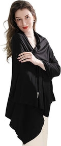 VENVSBEE Shawl Wraps for Women, Travel Scarf Soft Blanket Wrap Pashmina Travel Accessory for Airplane