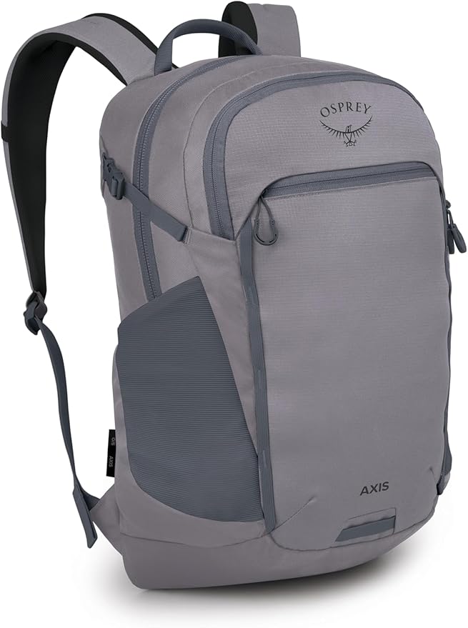 Osprey Axis Laptop Backpack – Sleek Everyday Pack with Laptop Sleeve, Water Bottle Pockets & Compression Straps