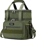 Weitars Tactical Lunch Box, Insulated Lunch Box, Large Expandable Heavy Duty Lunch Boxes for Men Women Durable Waterproof Leakproof Lunch Cooler Bag for Adults Work Outdoor Picnic Camping