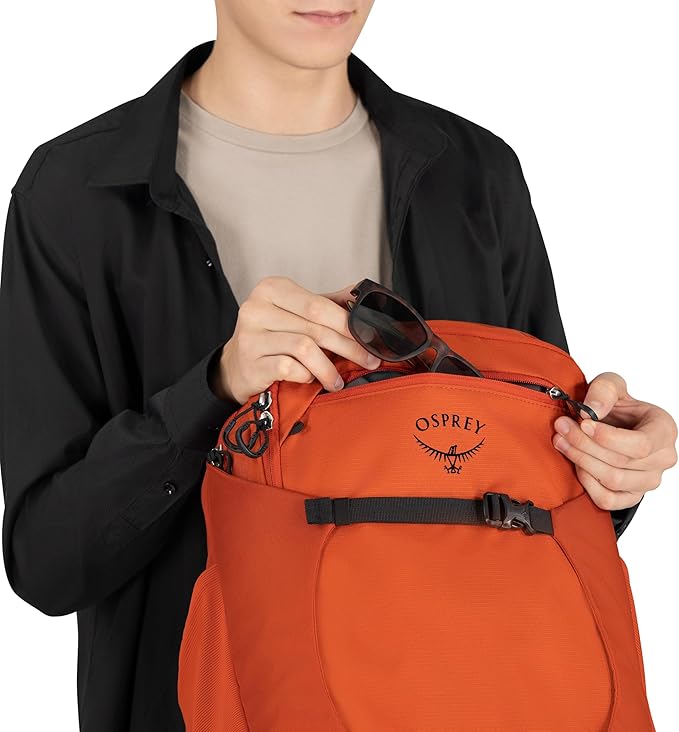 Osprey Proxima 30L Campus Laptop Backpack - Organized Everyday Pack with Dedicated Tech Storage, Water Bottle Pockets, and Comfortable Carry - Perfect for School, Commutie, and Travel, Black/Coal Grey