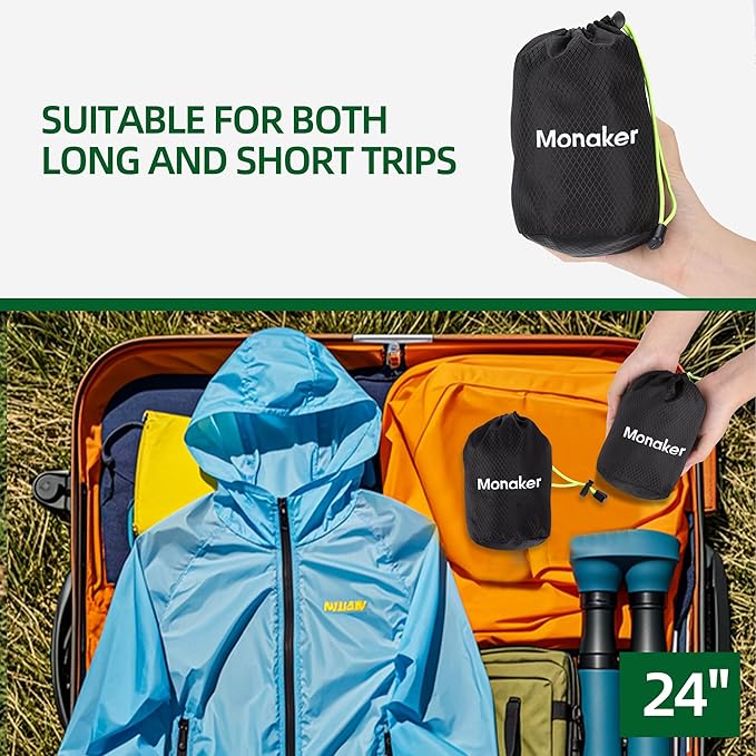 Ultralight 20L Foldable Backpack, Multi-Pocket Design, Compact to Palm-Sized, Ideal for Hiking, Travel & Daily Use