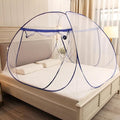 Pop up Mosquito net Double Bed, L75x W40 x H43， Zipper Portable Tent Travel Mosquito net, standalone use, one Click Installation, Suitable for bedrooms, Children's 1M beds, Outdoors, W100*L190*H110 cm